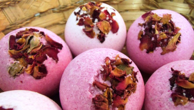 šumivka, šumivá bomba do koupele, bath bomb