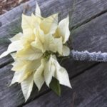Zimní svatební kytice – inspirace