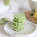 Matcha Bath Melts pro uklidňující zimní koupel